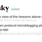 The Bluesky Dictionary