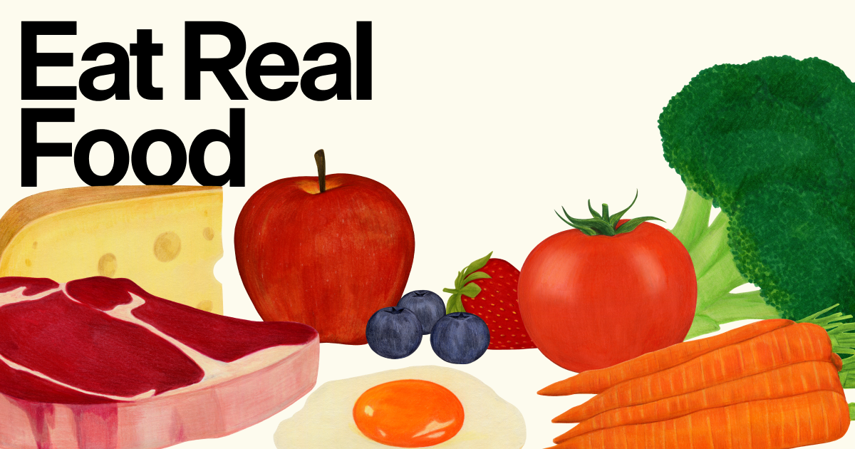 Eat Real Food - Website Hunt